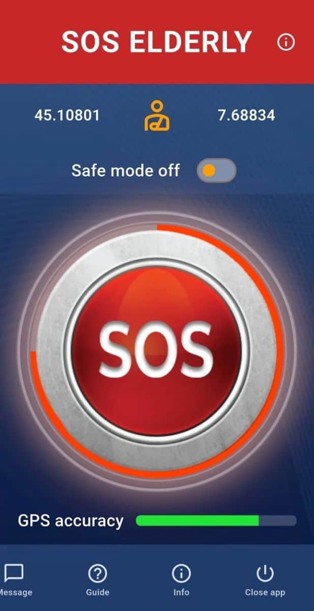 SOS Elderly emergency button walking timer and fall sensor